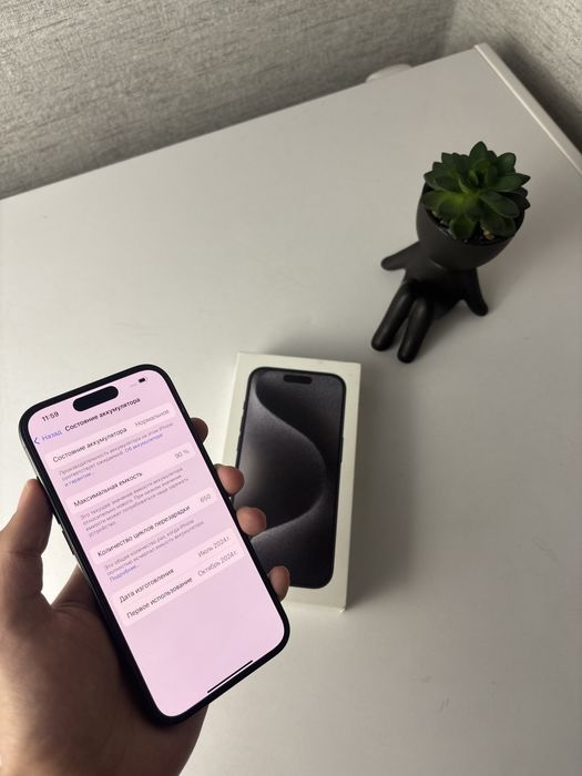 Iphone 15 pro 512gb 90% akb