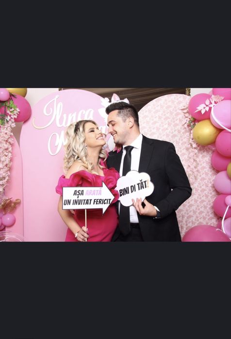 Cabina Foto Premiun pentru Evenimente in Bucuresti/De la 800 lei/Print