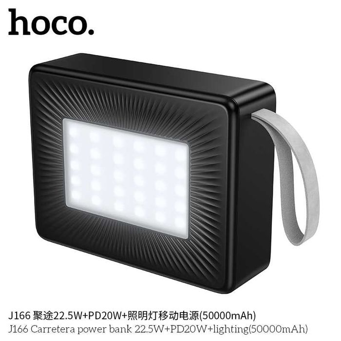 Hoco J166 Carretera 22.5W+PD20W Power Bank 50000mAh QC3.0 iPhone 16 17