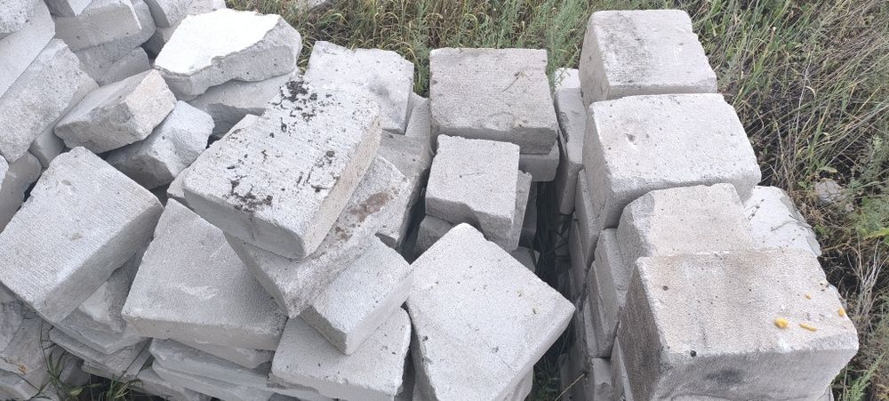Перегородочный газоблок(лом) 100×300×600мм