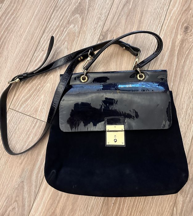 Geanta Musette piele originala