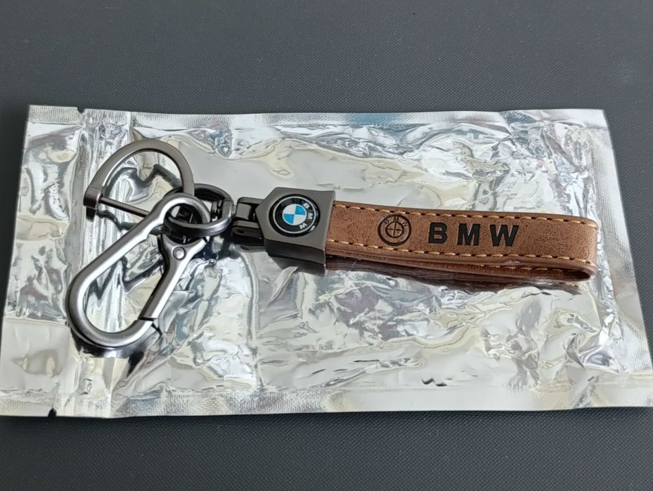 BMW оригин.ключодържател ест. кожа и метал