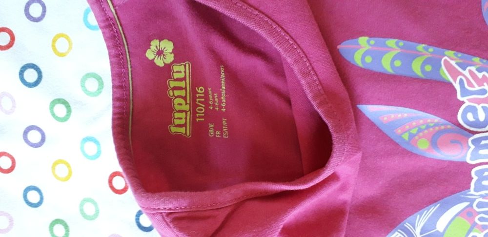 Летни потници за момиче р.122-128 и подарък