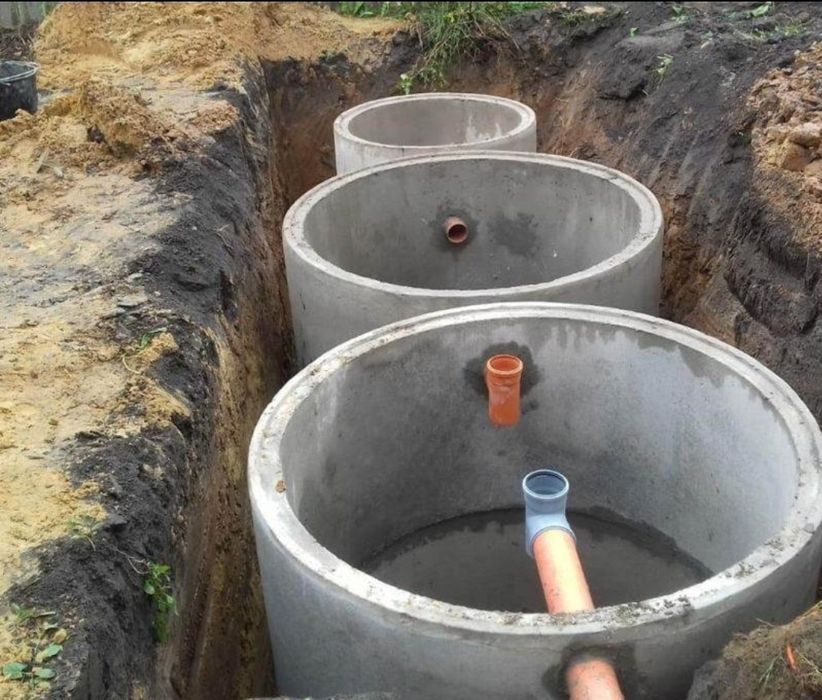 Септик под ключ установка ЗА 1 День!