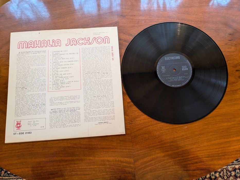 Disc de vinil - Mahalia Jackson