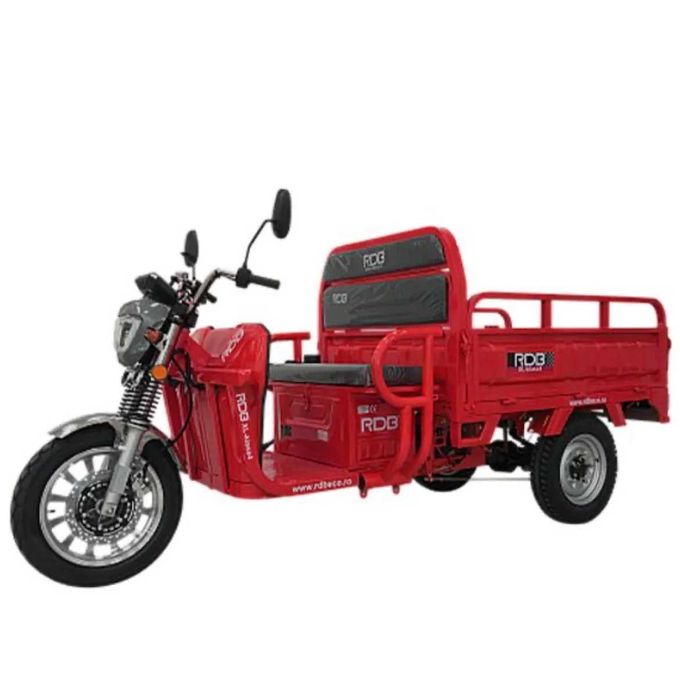 Triciclu electric RDB X-Klass4, motor 3500W, bena, CIV gratuit, garantie 24 luni, rate
