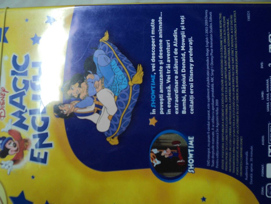 Colectie DVD Magic English Disney Focsani • OLX.ro