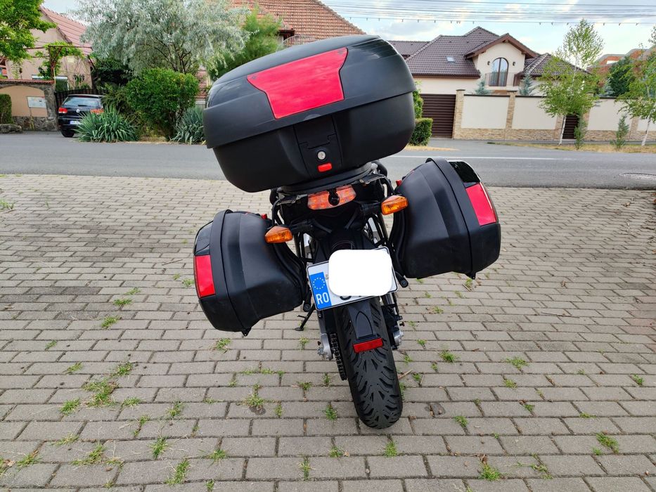 Kawasaki Versys 650 – 2007 – 39.000 km – 3 cutii, crash bars, touring