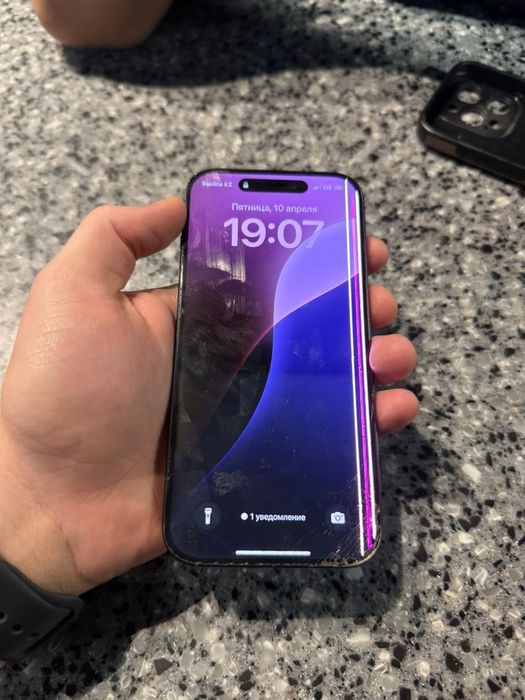 Смартфон Apple iPhone 15 Pro 128Gb NanoSIM+eSIM черный