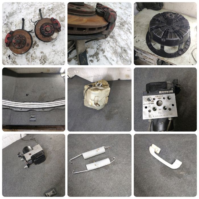 Запчасти на Мерседес w 210