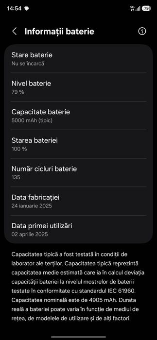 Vând Samsung A56