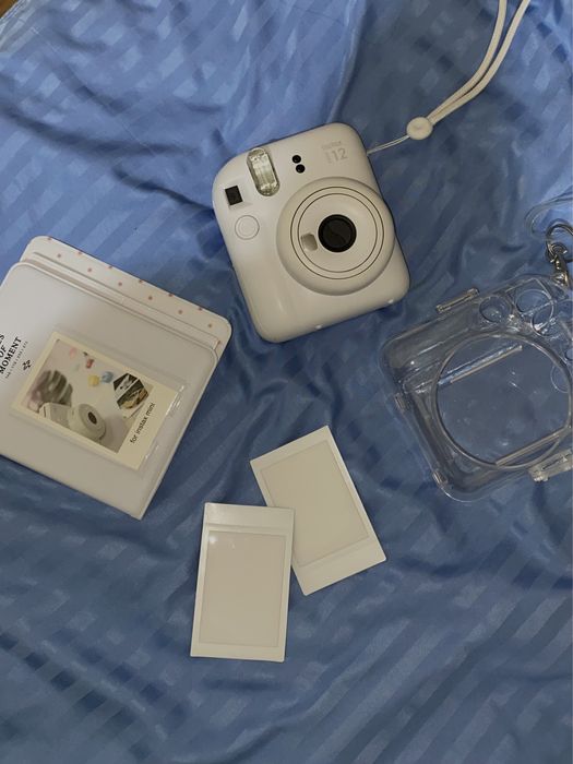 Instax Mini 12 Қорғаныс қап (прозрачный) Альбом фотоларға