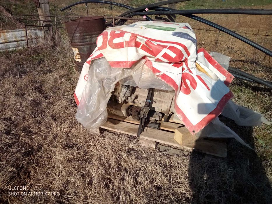 Двигател Ивеко зета,работещ.