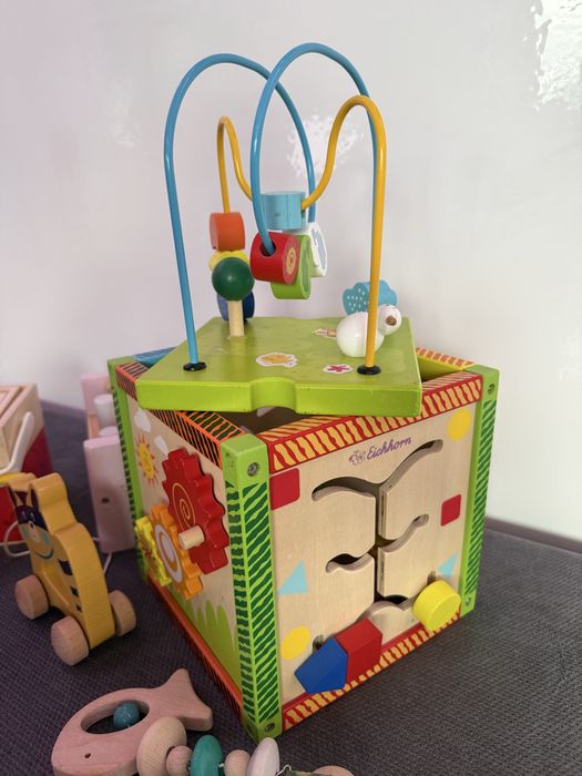 Лот дървени играчки