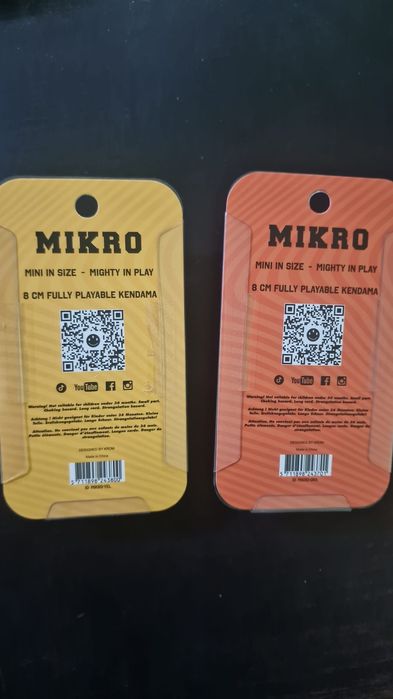 Kendama mini mikro krom originala!