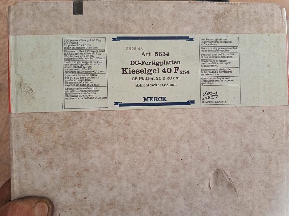 Vând urgent kit de cromatografie slim