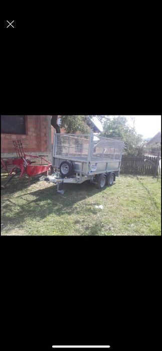 Remorca galvanizată,tanc pe roți,Ifor Williams Bistrita Bargaului • OLX.ro