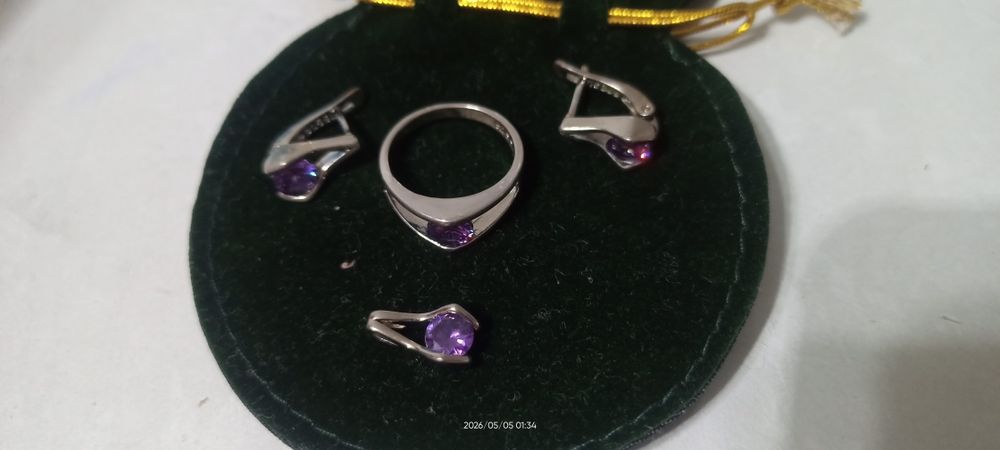 Серебряный набор