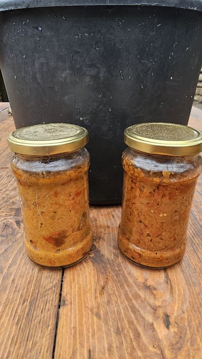 Zacusca vinete  si Castraveti murati