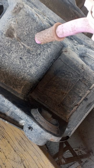 Вилы и ковш, на JCB