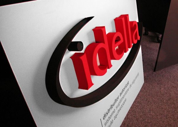 Litere volumetrice polistiren