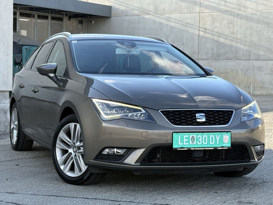 SEAT Leon ~ 2016 ~ DSG 7+1 ~ 1.6TDI 110CP ~ Matrix ~ FULL PIELE ~ Maro ~ Lane Assist ~ Distronic ~ Sign Assist ~ stare perfecta ~