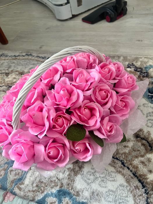 30 штук мыльных роз