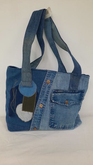 Сумки джинсовые.