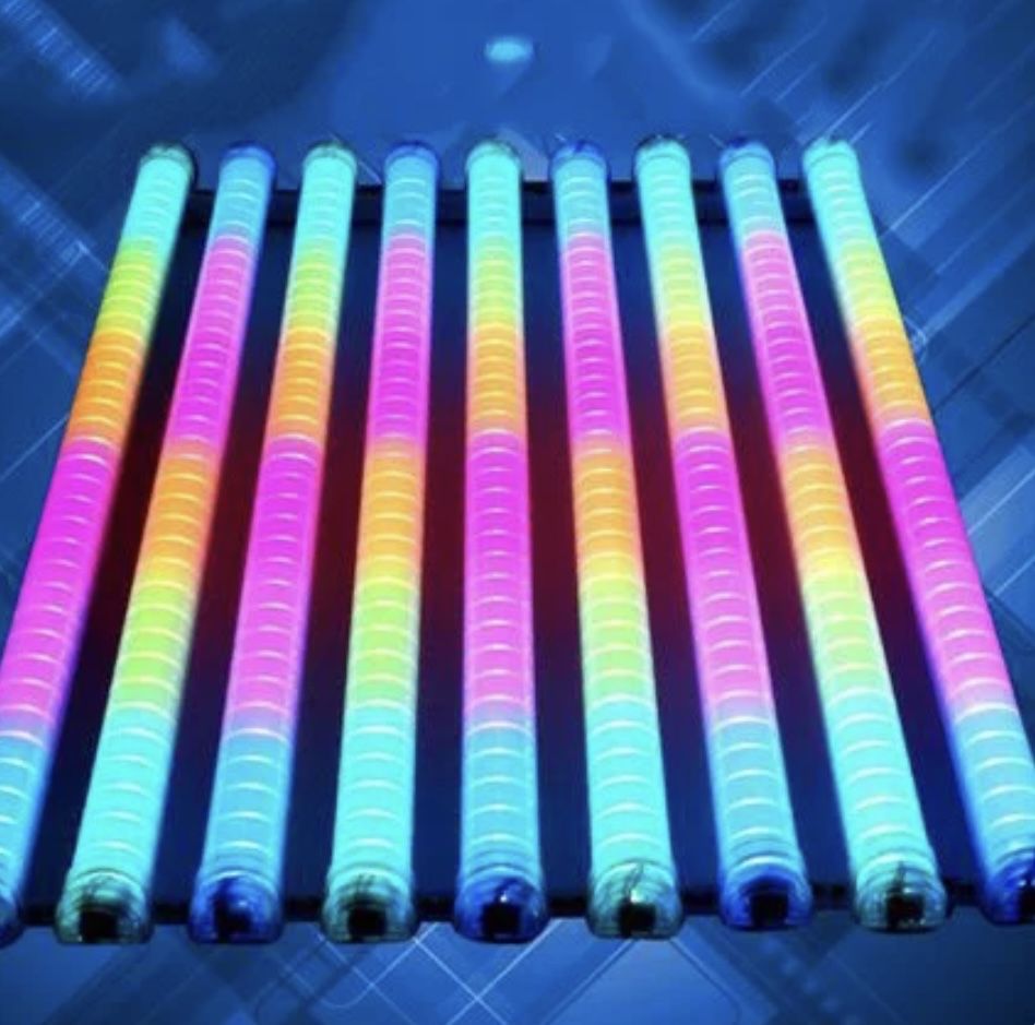 Линейные светодиодные RGB трубки светильники прожектора - Светильники ...