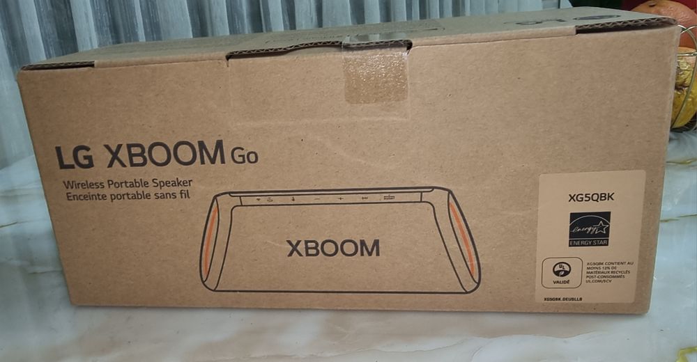 LG XBOOM Go XG5QBK Boxă Bluetooth 20W cu Durată de Baterie până la 18