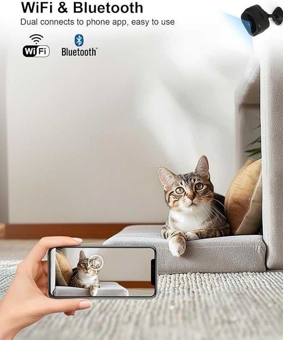 AOBOCAM Мини шпионска скрита камера 1080P HD безжична WiFi