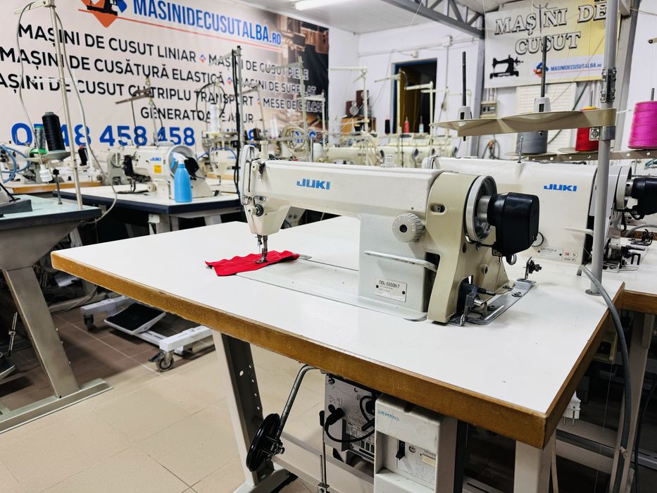 Masina de cusut liniar Juki automata cu taiere ata