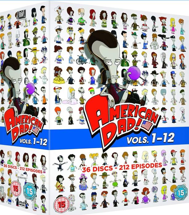 Desene animate American Dad Volume 1-12 [DVD]Original