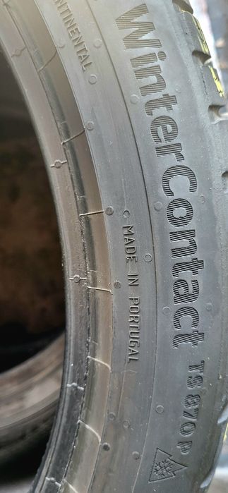 2 anvelope 235 40 19 continental ts870 2021 6,5mm