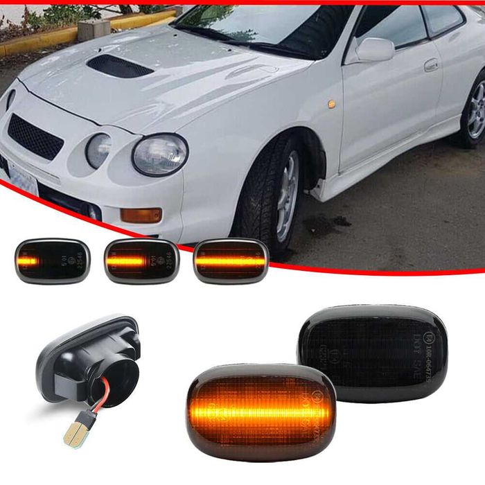 LED Динамични Мигачи Бягащи Плаващи Мигач Toyota Celica Lexus Avensis