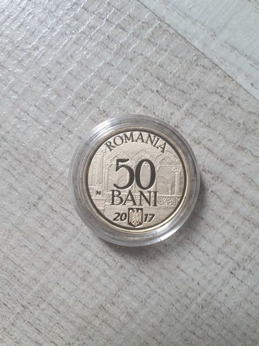 50 de bani PROOF ,10 ani de la aderarea României la Uniunea Europeană