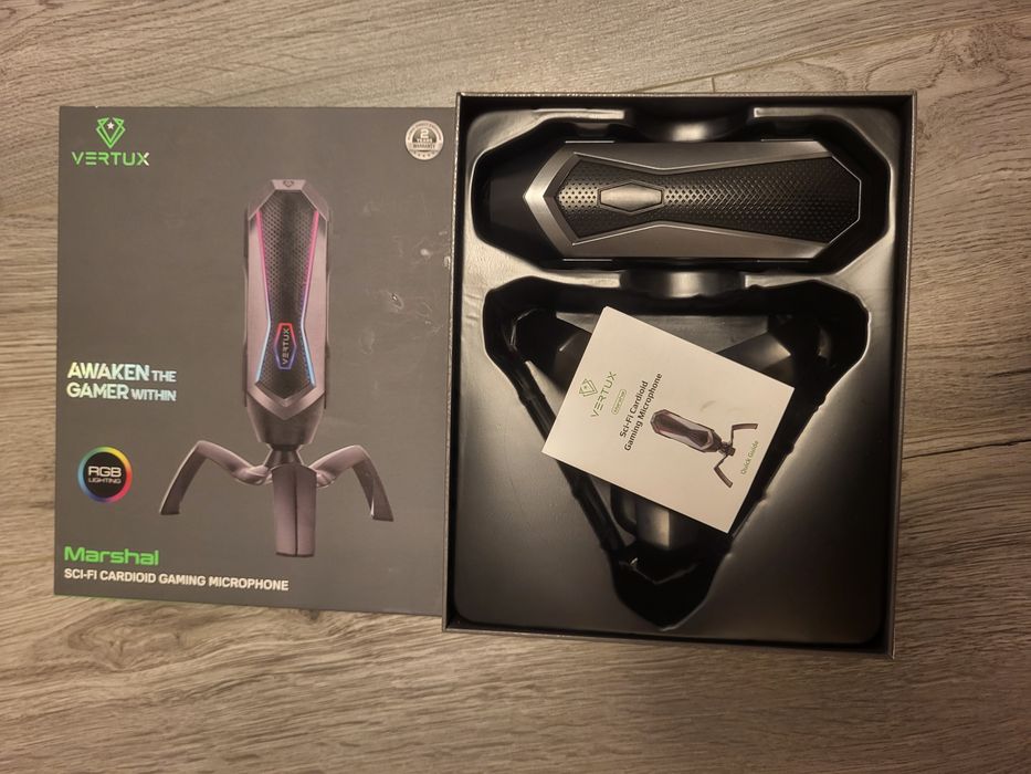 Microfon VERTUX
Sci-Fi Cardioid Gaming Microphone