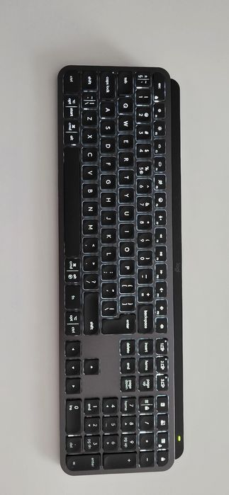 Tastatura wireless Logitech MX Keys S, Iluminare, 2.4GHz&Bluetooth