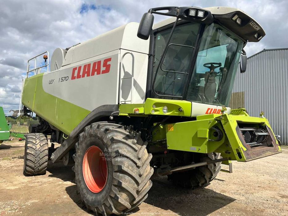 Combina agricola Claas Lexion 570, an 2005, AC, header 7,50 metri. Import Iulie 2026