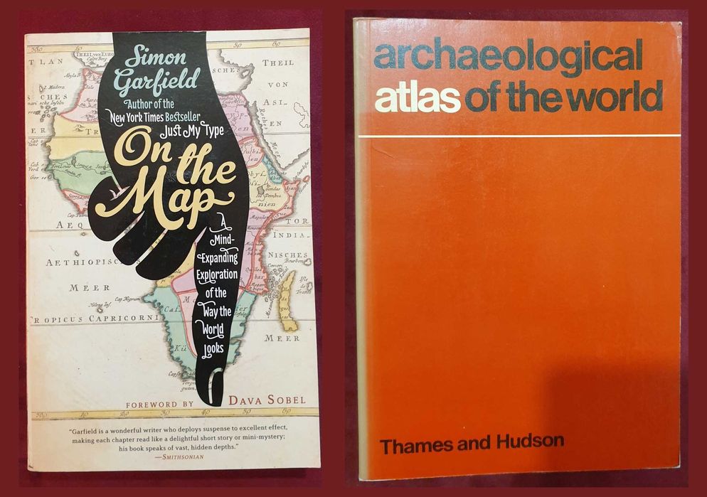 Атласи, справочници, енциклопедии - земя, страни, космос / 17 книги /