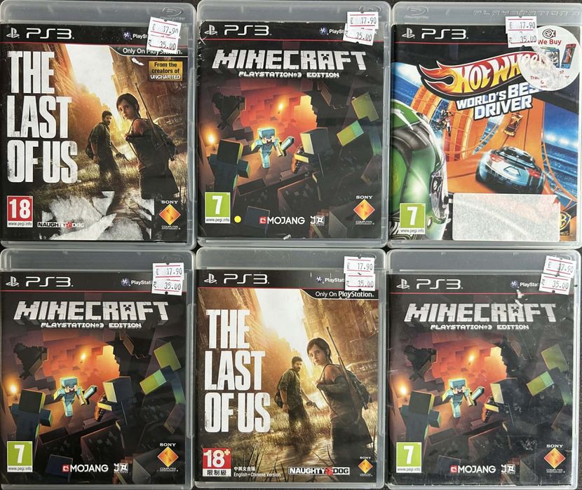 игри за Playstation 3, Плейстейшън 3  God of war III, Minecraft