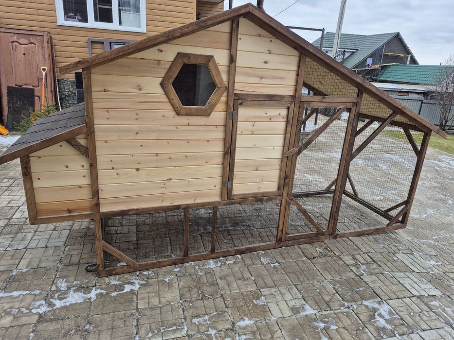 Мини курятник на 10-15 птиц