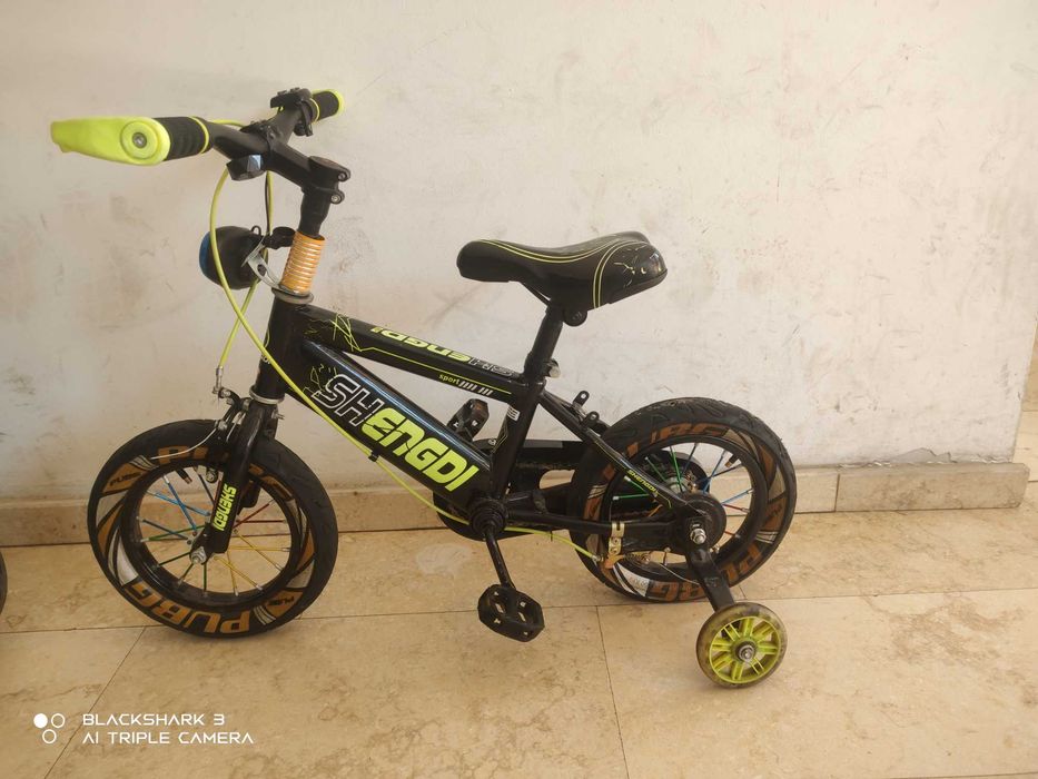 Bicicleta 14 inch și tricicleta kinderkraf