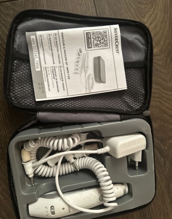 Set manichiura si pedichiura, pila electrica