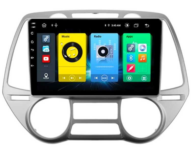 9-инчова мултимедия за Hyundai i20 (2008–2012) + подарък камера