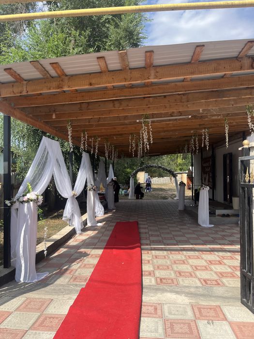 Оформление, кудалык, арка, баннер