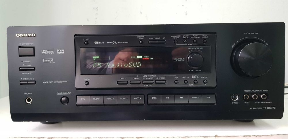 ONKYO TX DS 676 amplificator receiver statie 5.1 bolid THX 15 kg