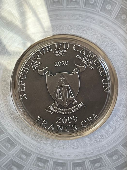 Сребърна монета 2oz Шедьовър на скулптурното изкуство