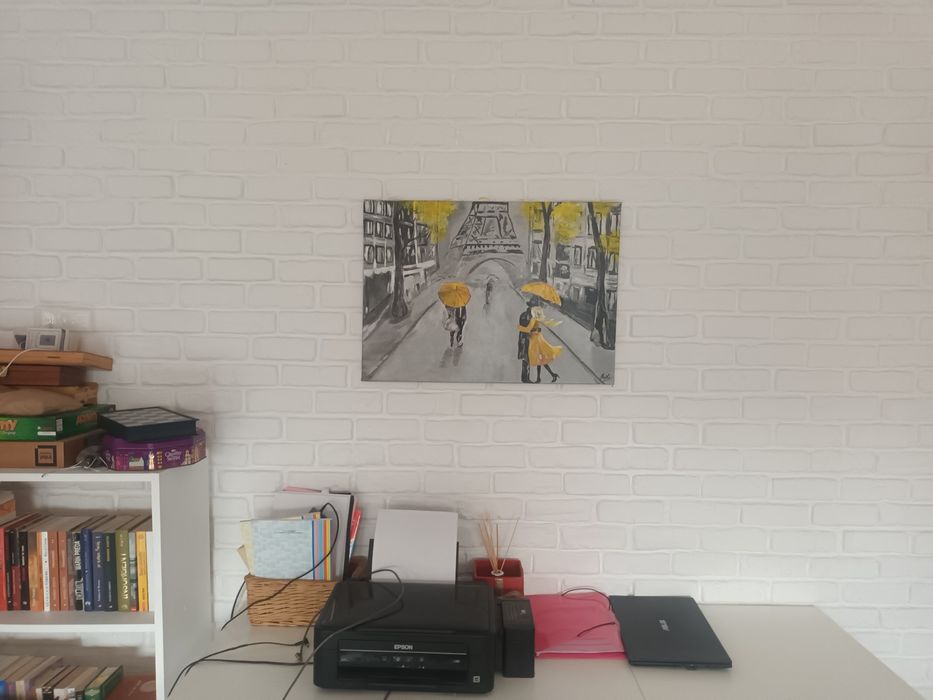 Canvas pictat ma ual,reproducere