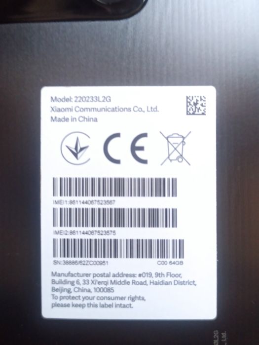 Redmi 10A 4:64  2023 hama narsasi radnoy usta kormagan tel kardok bor